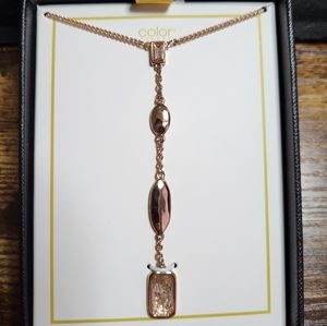 Color Street Y Necklace Tokyo Lights